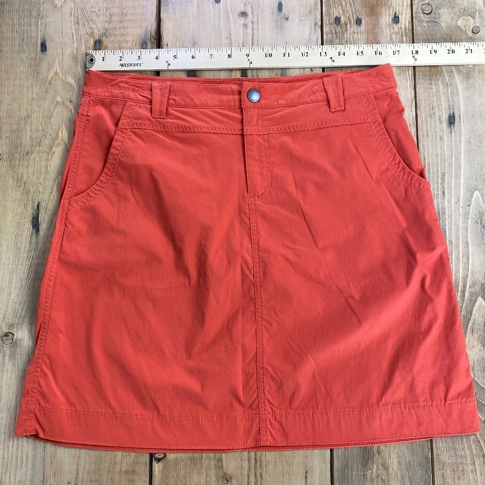 Eddie Bauer - Adorable Orange Athletic Skirt w/ pockets - Wmns 10